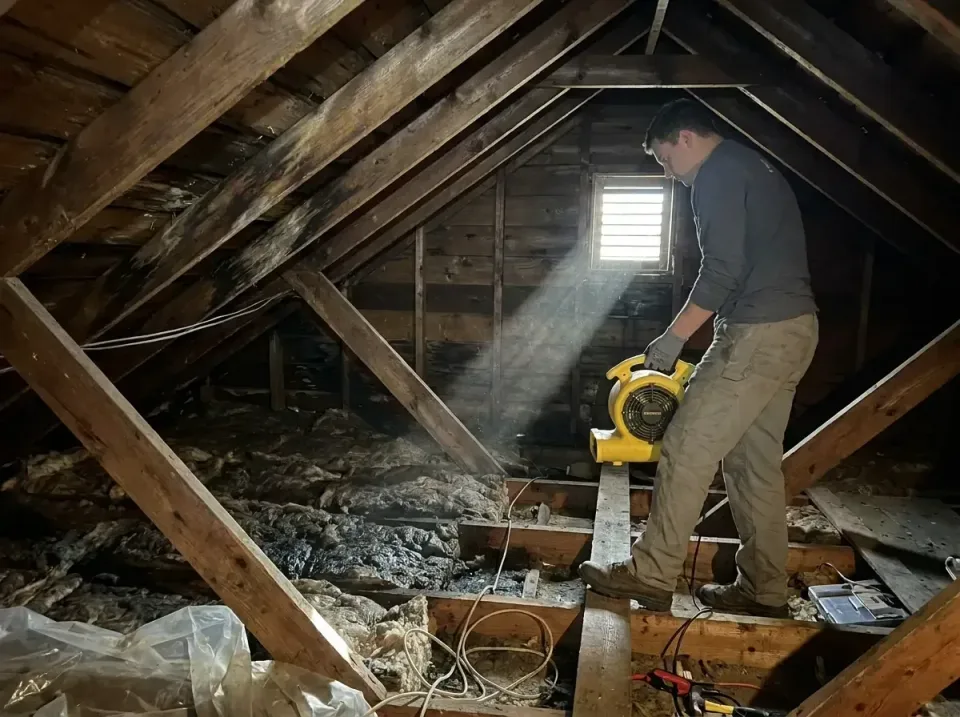 attic-water-damage-drying-proc-007 — frequently asked questions, Emergency Water Extraction & 24/7 Flood Response in Falfurr…